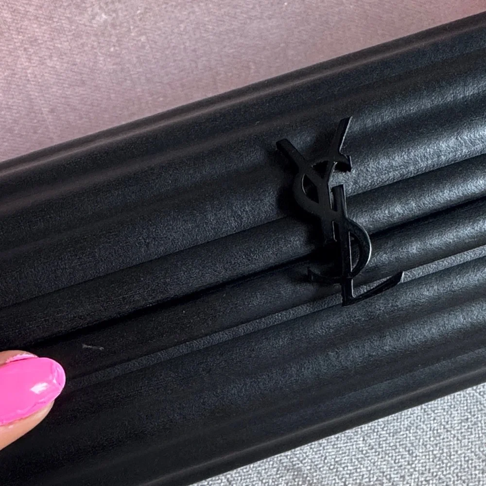 Yves Saint Laurent Black Clutch - Picture 12 of 14